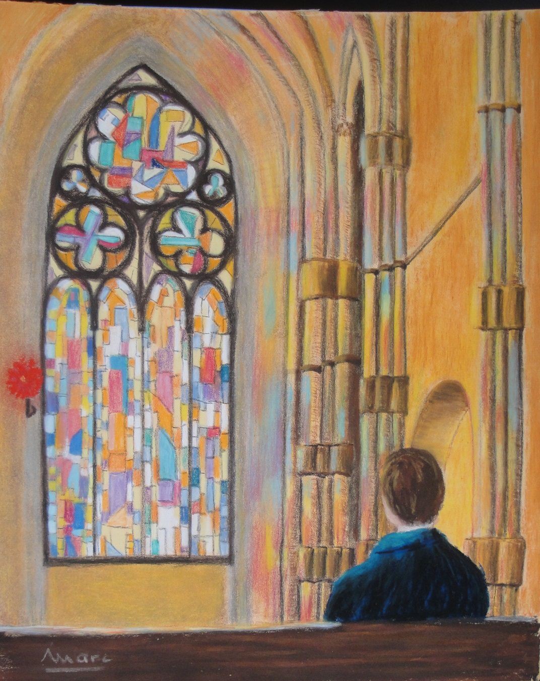 157 l oraison ps 26 24x30 0120