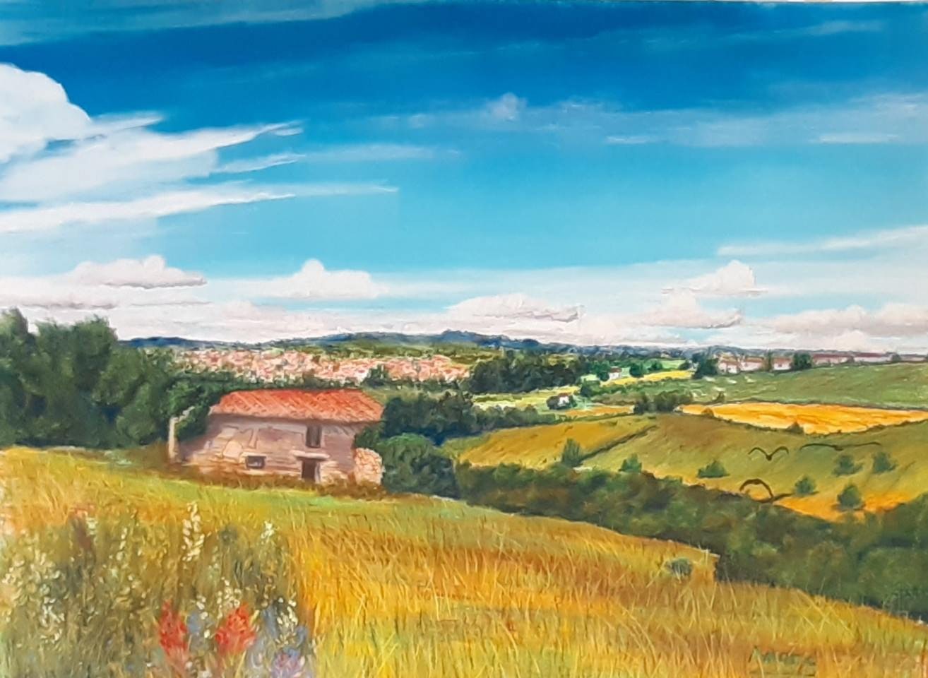 192 ruine pres du cimetiere 30x40 0620 luc