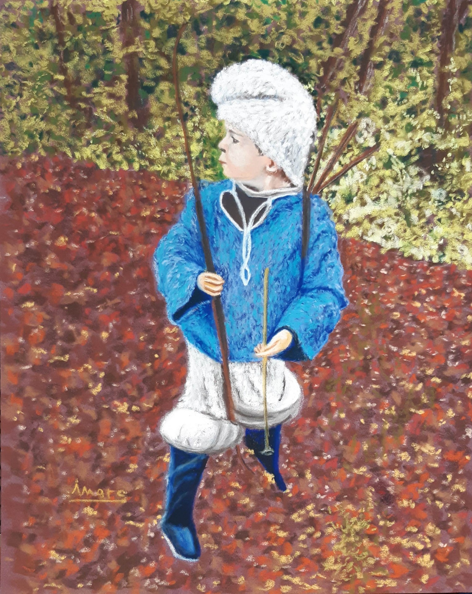 231 oumiate a la chasse 24x30 0322 gatien