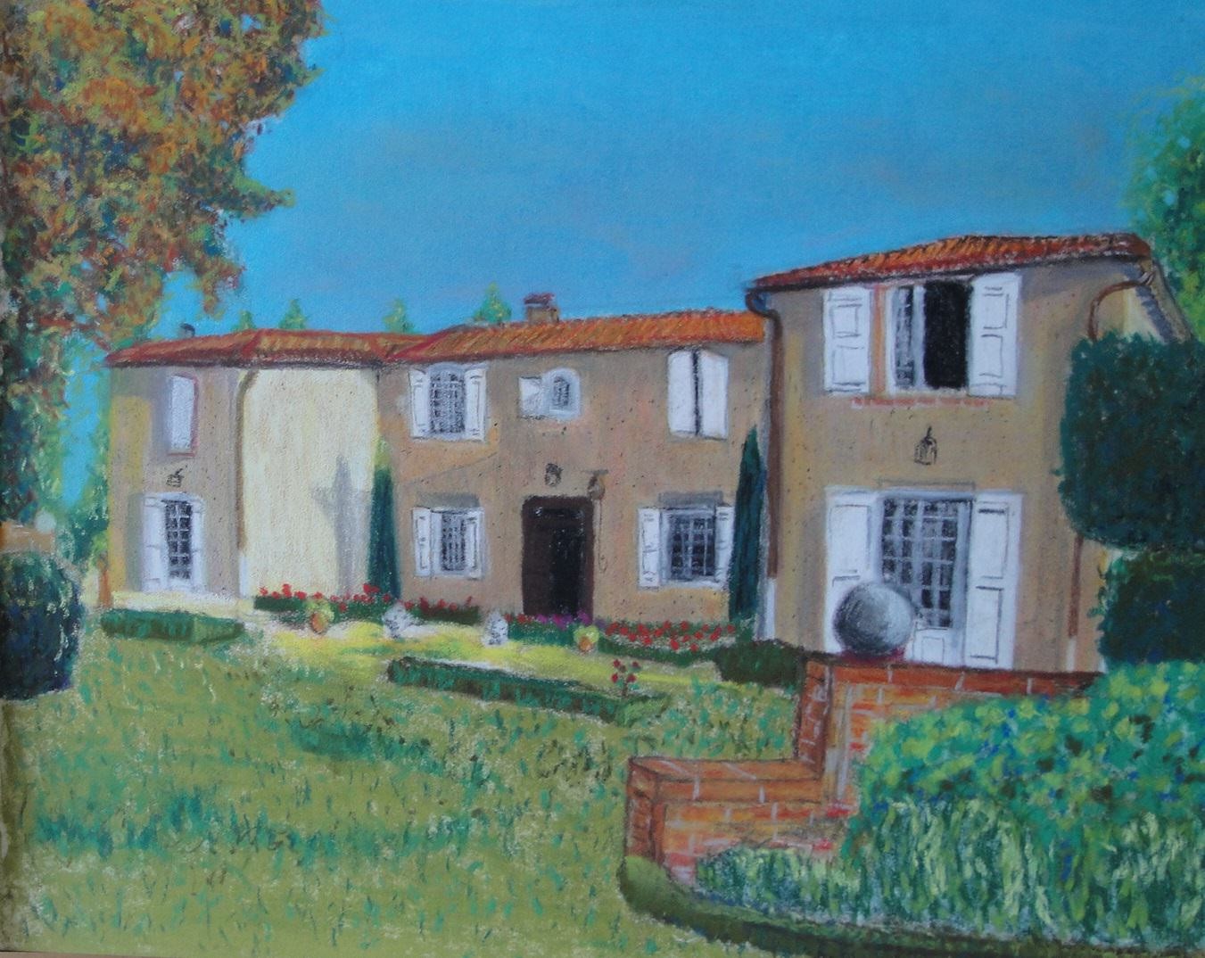 31 prieure petit matin d aout 24x30 ines 1