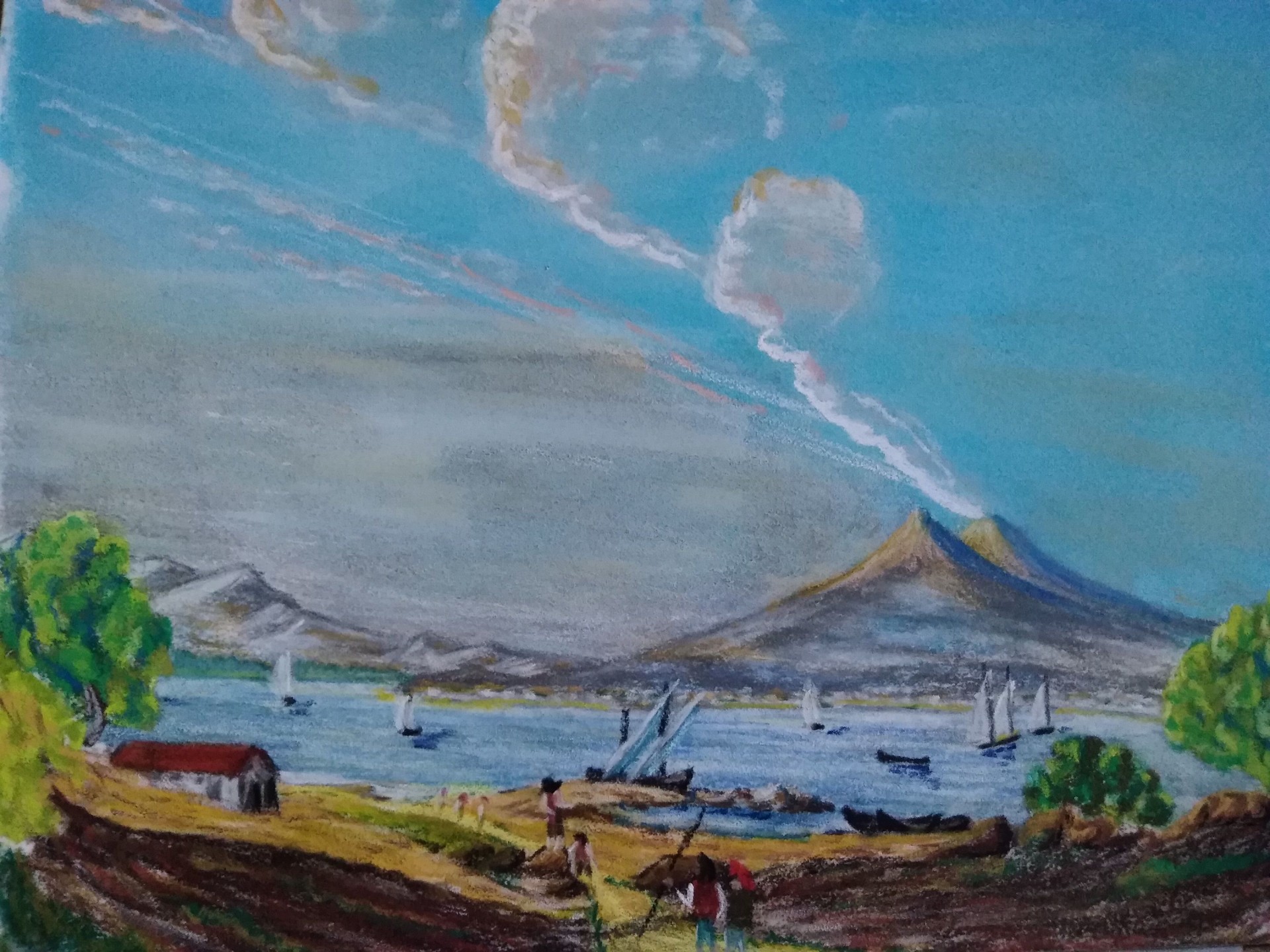 36 baie de naples 18x24 1