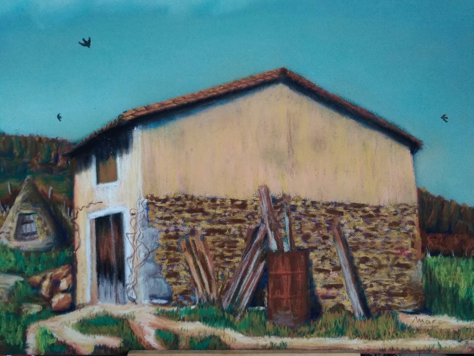 96 loge du haut forez 24x30